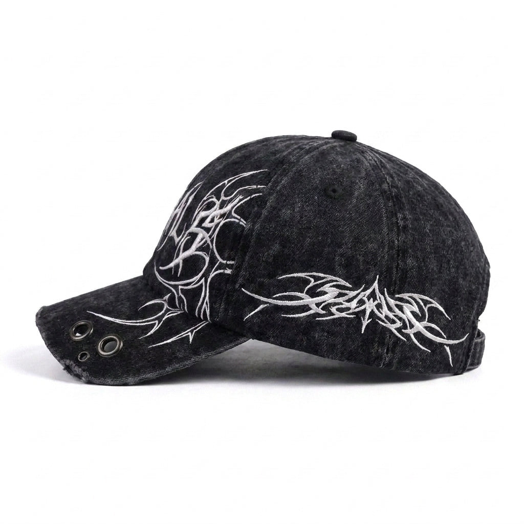 FEARLESS Cap black side