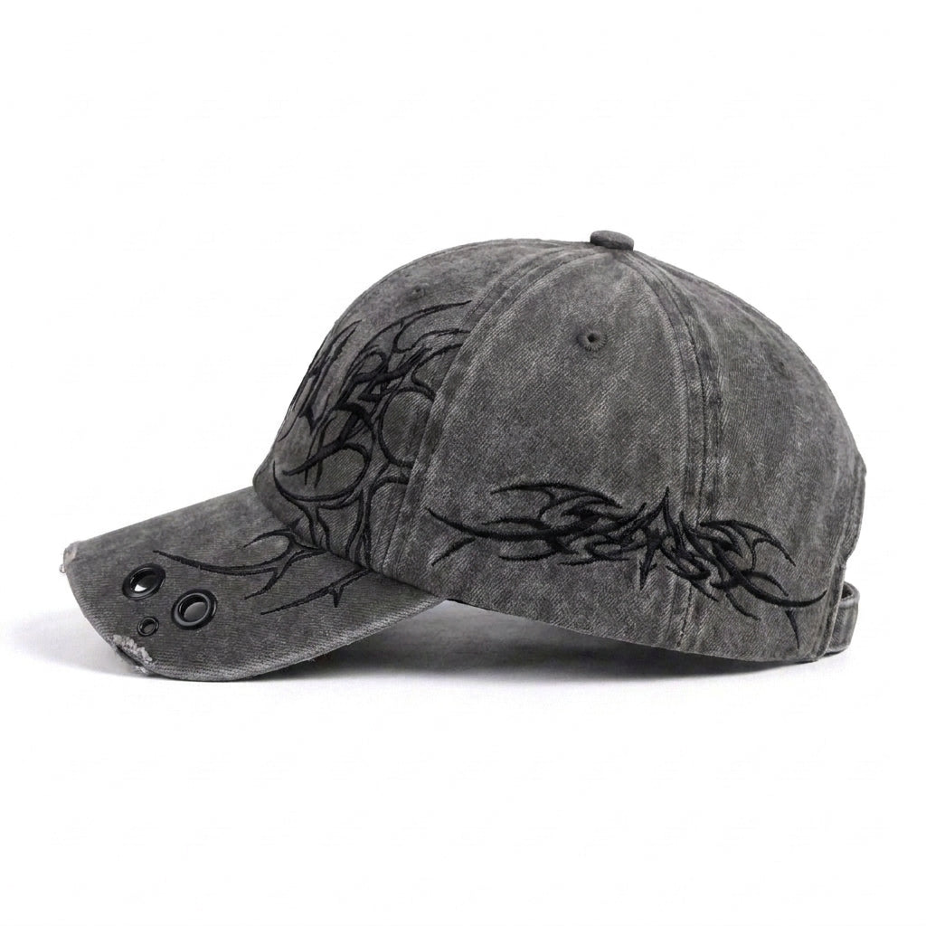 FEARLESS Cap grey side