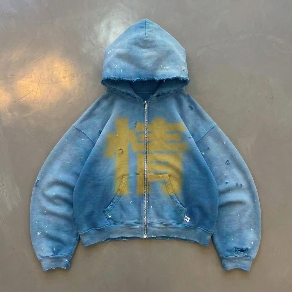 PASSION Hoodie flat lay
