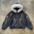 RELIC Fur-Hood Jacket front